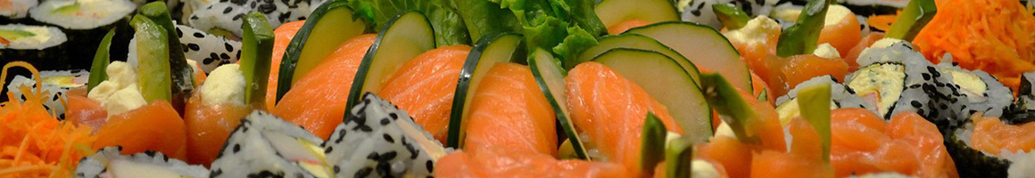 Eating Japanese Sushi at MoonCat Japanese Sushi Bistro restaurant in Monrovia, CA.